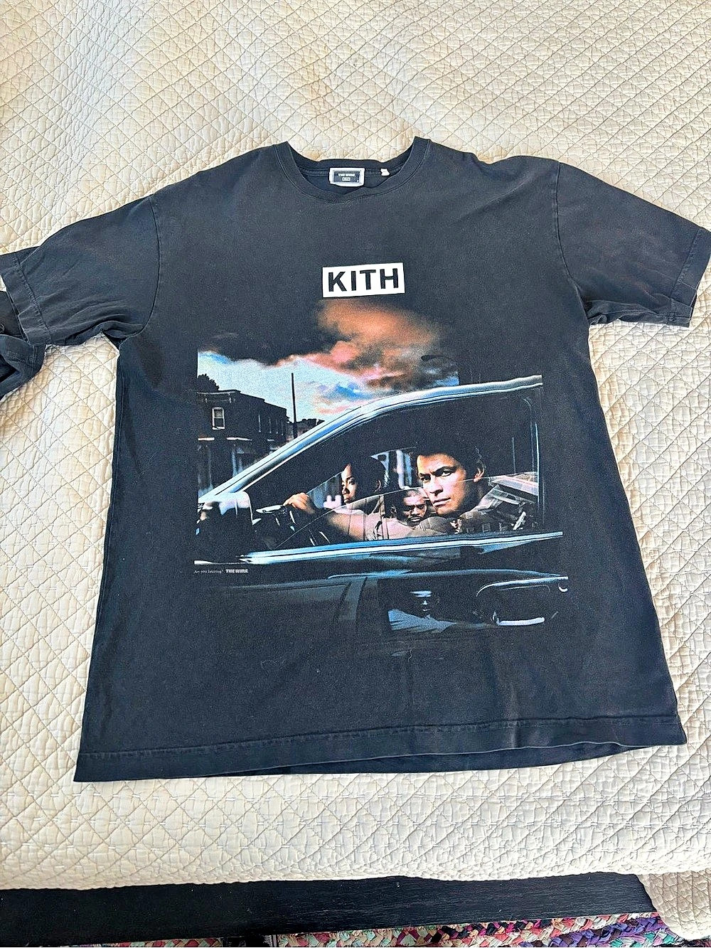 Kith for The Wire Rules Change Vintage Tee Black